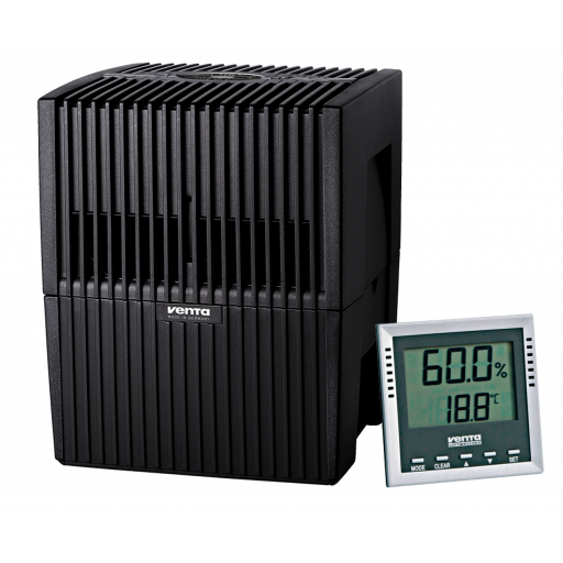 Мойка воздуха Venta LW25 (черная) + термогигрометр в подарок!