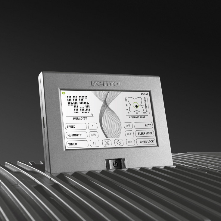Очиститель-увлажнитель воздуха Venta PROFESSIONAL AH902 WiFi (серый)
